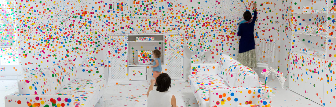 The Obliteration Room (installation view), Auckland Art Gallery Toi o Tāmaki, 2017